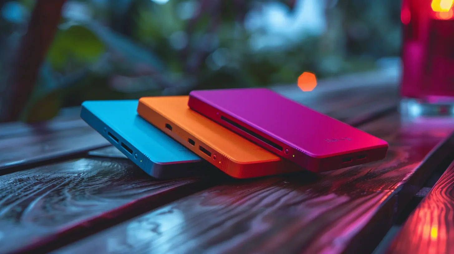 Sleek Portable Hard Drives for Storing Your Most Precious Data