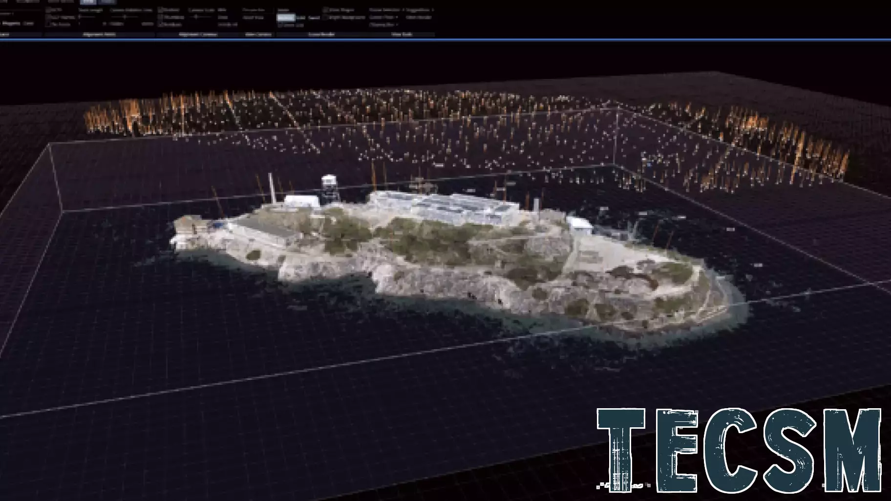 Innovative Digital Twin Project Maps Alcatraz Island in 3D