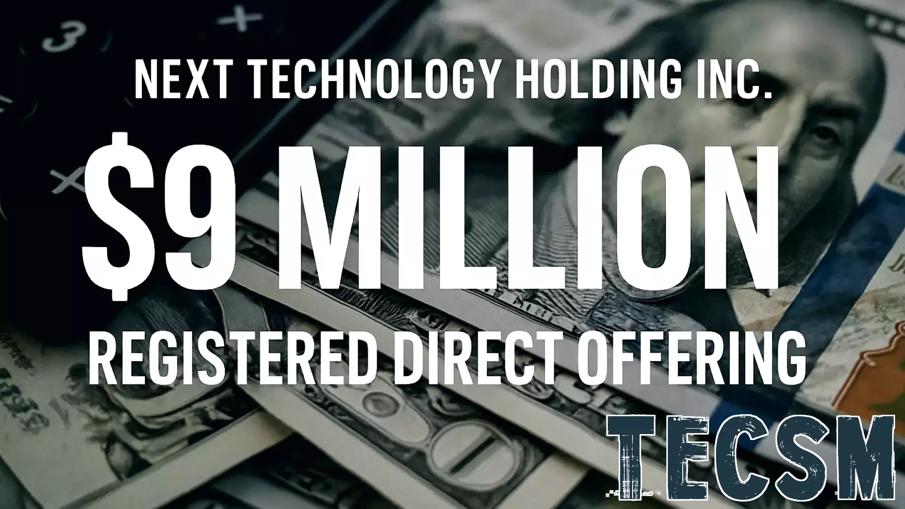 Next Technology Secures $9 Million in Share Offering