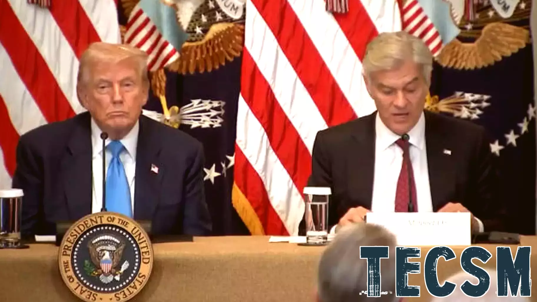 President Trump Struggles to Stay Alert at Health Technology Meeting
