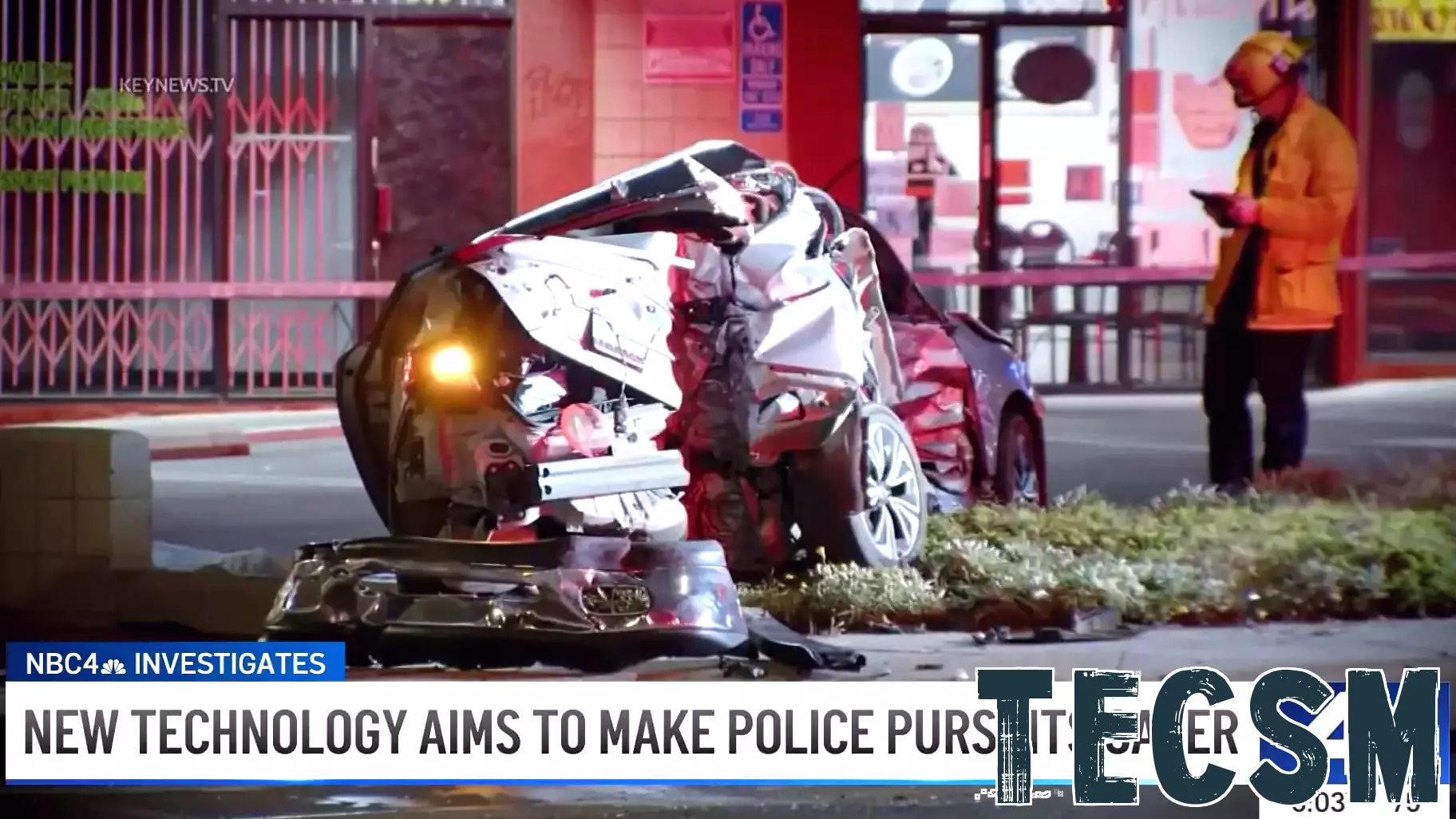 See new technology for police to make car chases safer