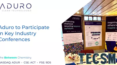 Aduro Clean Technologies Announces Participation in Major Industry Conferences