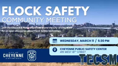 City of Cheyenne, police, to host community meeting about Flock Safety Technology