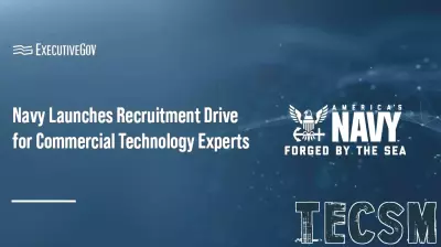 Navy Launches Recruitment Drive for Commercial Technology Experts
