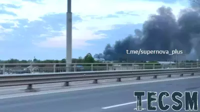 Ukraine's military reportedly strikes Russian oil refinery, defense technology center